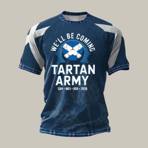 Tee Scotland World Cup 2026 Soccer Lover Wardrobe Gift For Husband - GowGowStore
