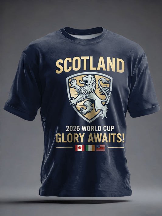 World Cup 2026 Scotland Soccer Shirt Game Time Fan Gear Christmas Present Idea - GowGowStore