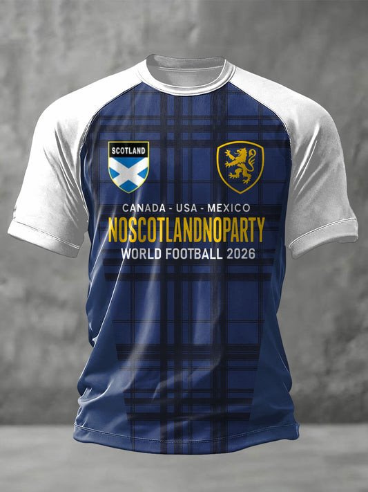 World Cup 2026 Scotland Graphic Tee Team Spirit Shirt Gift For Women - GowGowStore