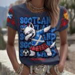 Scotland FIFA World Cup 2026 Crew Tee World Cup Fan Edition Surprise Gift For Fans - GowGowStore