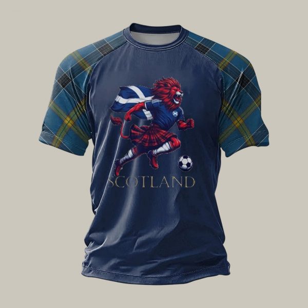 Scotland 2026 FIFA World Cup Soccer Shirt Match Day Essential Gift For Husband - GowGowStore
