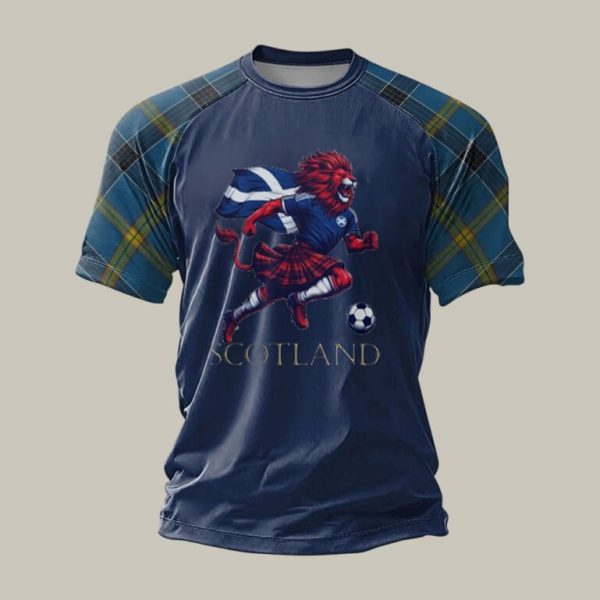 Scotland 2026 FIFA World Cup Soccer Shirt Match Day Essential Gift For Husband - GowGowStore