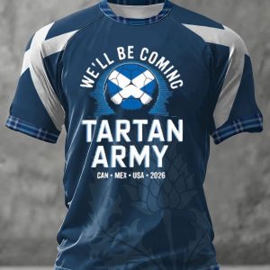Scotland 2026 FIFA World Cup Fan Shirt Team Spirit Shirt Gift For Men - GowGowStore