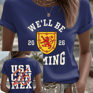 2026 FIFA World Cup Scotland Soccer Shirt Game Time Fan Gear Gift For Soccer Lovers - GowGowStore