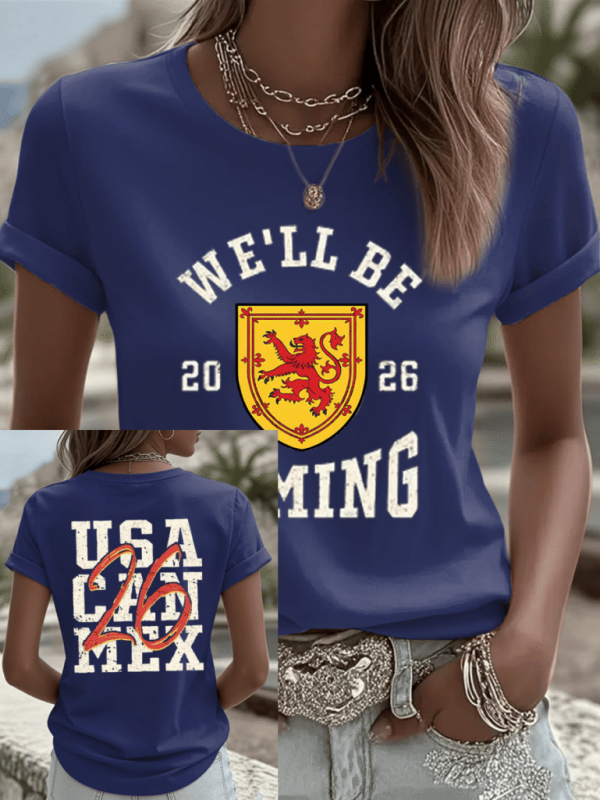 2026 FIFA World Cup Scotland Soccer Shirt Game Time Fan Gear Gift For Soccer Lovers - GowGowStore