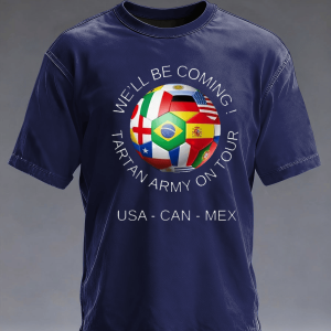 Scotland 2026 World Cup Tee Game Day Fan Apparel Gift For Dad - GowGowStore