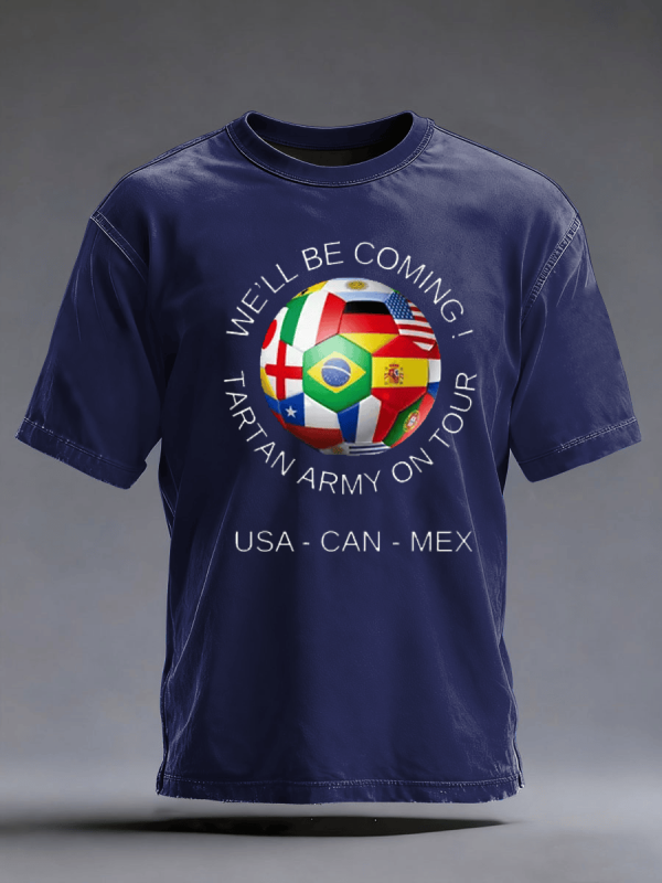 Scotland 2026 World Cup Tee Game Day Fan Apparel Gift For Dad - GowGowStore