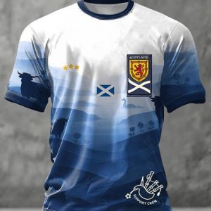 Performance Tee Scotland World Cup 2026 Matchday Fan Wear Gift For Friends And Family - GowGowStore