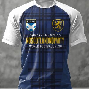 Scotland Crew Tee FIFA World Cup 2026 World Cup Fan Collection Gift For Husband - GowGowStore