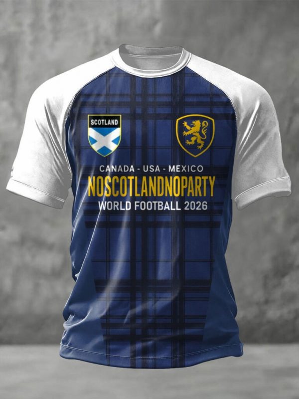Scotland Crew Tee FIFA World Cup 2026 World Cup Fan Collection Gift For Husband - GowGowStore