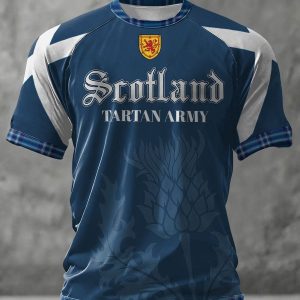 Crew Tee Scotland FIFA World Cup 2026 Game Day Fan Apparel Gift For Dad - GowGowStore