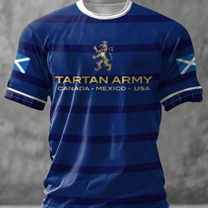 T-Shirt Scotland FIFA World Cup 2026 National Team Pride Shirt Gift For Dad - GowGowStore
