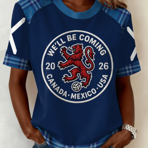 Scotland FIFA World Cup 2026 Graphic Tee Team Spirit Shirt Christmas Present Idea - GowGowStore