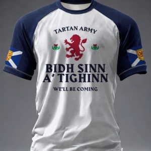 Scotland 2026 World Cup Crew Tee Team Spirit Shirt Father's Day Present - GowGowStore
