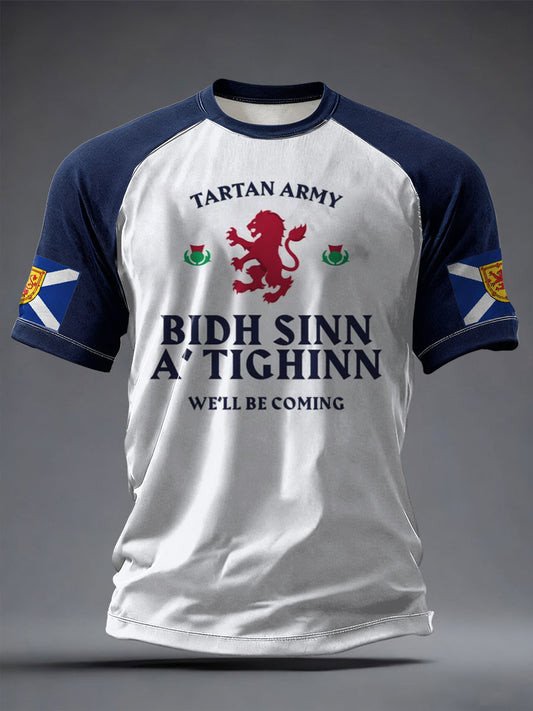 Scotland 2026 World Cup Crew Tee Team Spirit Shirt Father's Day Present - GowGowStore