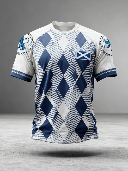 Scotland Graphic Tee World Cup 2026 World Cup Fan Collection Mother's Day Present - GowGowStore