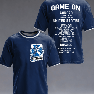 Scotland Soccer Shirt World Cup 2026 World Cup Spirit Wear Gift For Men - GowGowStore