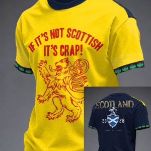 T-Shirt Scotland 2026 World Cup World Cup Fan Collection Gift For Men - GowGowStore
