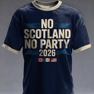 FIFA World Cup 2026 Scotland Fan Shirt Soccer Nation Pride Birthday Gift For Her - GowGowStore