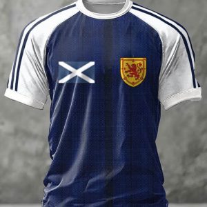 Crew Tee Scotland 2026 World Cup Soccer Squad Gear Christmas Present Idea - GowGowStore