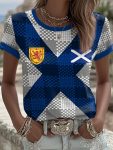 Scotland Crew Tee 2026 FIFA World Cup Team Spirit Shirt Gift For Soccer Fans - GowGowStore
