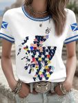 2026 FIFA World Cup Scotland Tee Soccer Supporters Tee Fan Appreciation Gift - GowGowStore