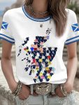 2026 FIFA World Cup Scotland Tee Soccer Supporters Tee Fan Appreciation Gift - GowGowStore