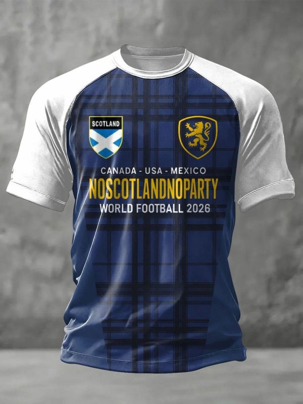 Soccer Shirt Scotland 2026 World Cup Game Time Fan Gear Birthday Gift For Him - GowGowStore