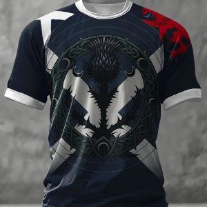 Scotland Graphic Tee World Cup 2026 Matchday Fan Wear Fan Appreciation Gift - GowGowStore