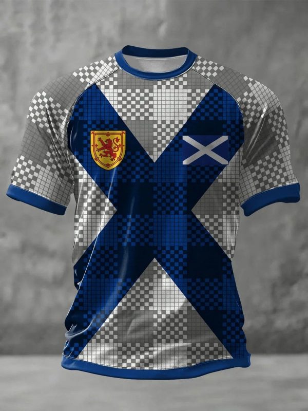 Scotland 2026 FIFA World Cup Crew Tee Game Day Fan Apparel Fan Appreciation Gift - GowGowStore