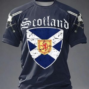 FIFA World Cup 2026 Scotland T-Shirt Soccer Lover Wardrobe Birthday Gift For Her - GowGowStore
