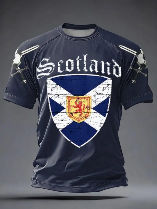 FIFA World Cup 2026 Scotland T-Shirt Soccer Lover Wardrobe Birthday Gift For Her - GowGowStore