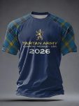 Scotland FIFA World Cup 2026 Fan Shirt Soccer Squad Gear Gift For Football Fans - GowGowStore