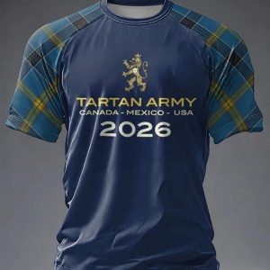 Scotland FIFA World Cup 2026 Fan Shirt Soccer Squad Gear Gift For Football Fans - GowGowStore