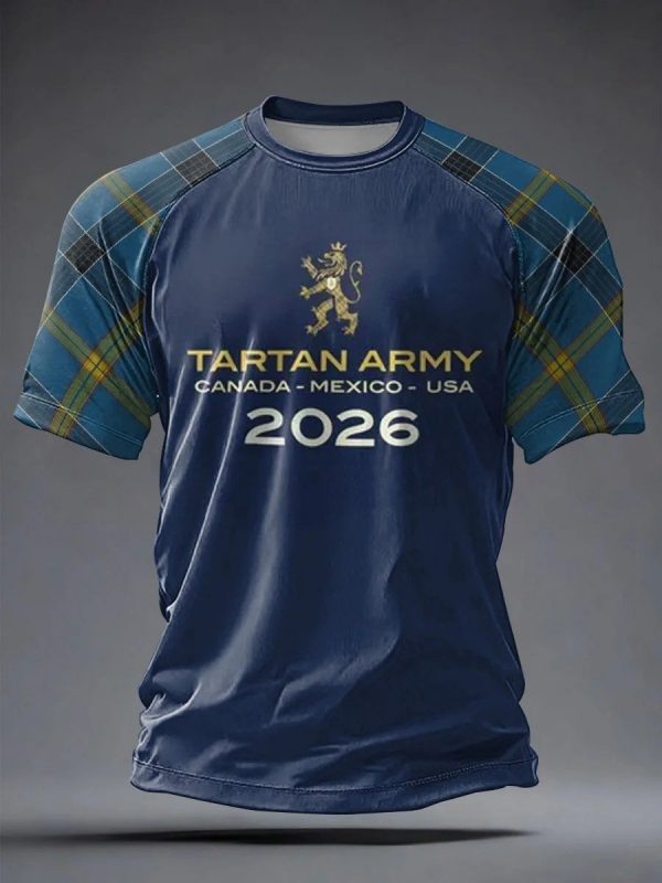 Scotland FIFA World Cup 2026 Fan Shirt Soccer Squad Gear Gift For Football Fans - GowGowStore