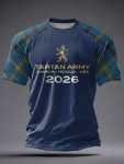 Scotland FIFA World Cup 2026 Fan Shirt Soccer Squad Gear Gift For Football Fans - GowGowStore