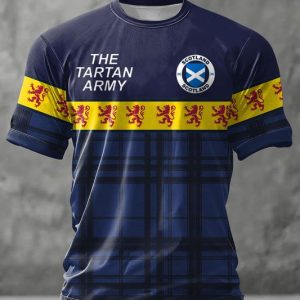 Scotland FIFA World Cup 2026 Soccer Shirt Game Day Fan Apparel Father's Day Present - GowGowStore