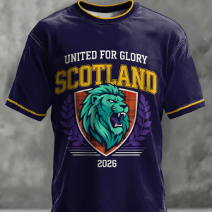 Soccer Shirt Scotland World Cup 2026 Soccer Supporters Tee Holiday Gift Idea - GowGowStore