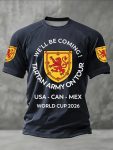 T-Shirt Scotland World Cup 2026 Soccer Lover Wardrobe Gift For Women - GowGowStore