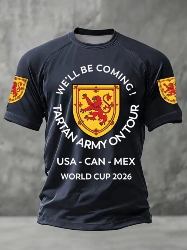 T-Shirt Scotland World Cup 2026 Soccer Lover Wardrobe Gift For Women - GowGowStore
