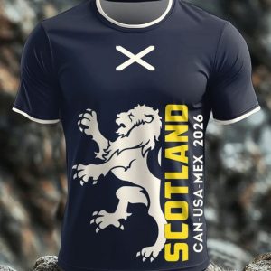 Graphic Tee Scotland FIFA World Cup 2026 Game Time Fan Gear Holiday Gift Idea - GowGowStore