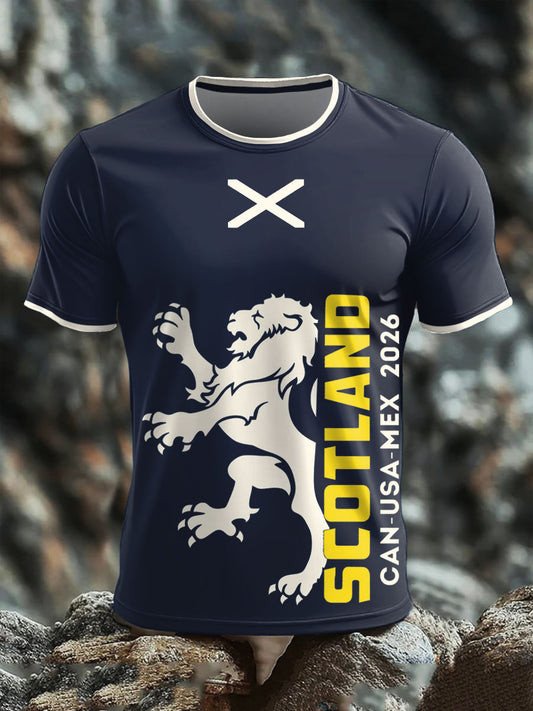 Graphic Tee Scotland FIFA World Cup 2026 Game Time Fan Gear Holiday Gift Idea - GowGowStore