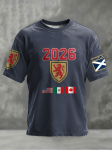 FIFA World Cup 2026 Scotland T-Shirt Soccer Squad Gear Gift For Husband - GowGowStore