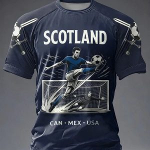 2026 FIFA World Cup Scotland Tee Matchday Fan Wear Gift For Mom - GowGowStore