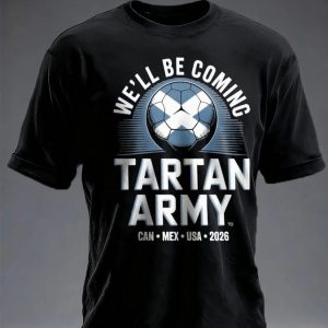 2026 FIFA World Cup Scotland Crew Tee Fan Zone Apparel Gift For Mom - GowGowStore