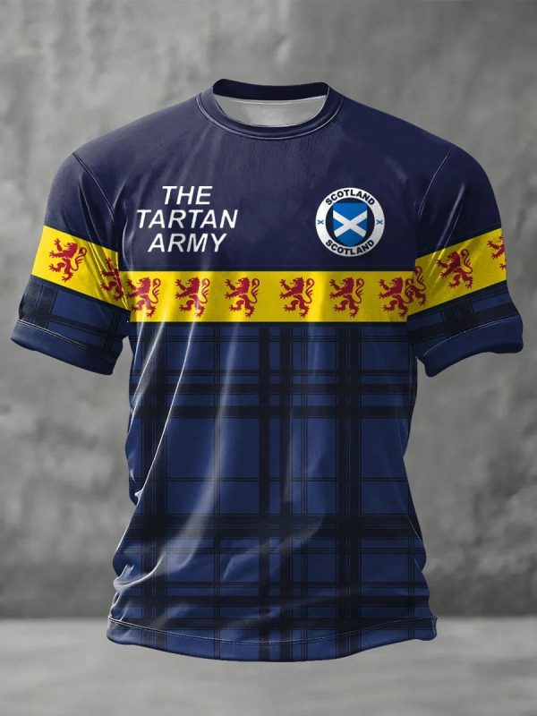 2026 World Cup Scotland Tee Soccer Champion Vibes Gift For Boyfriend - GowGowStore