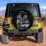 Seattle Seahawks Spare Tire Covers Horror Characters Car Accessories