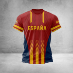 Spain 2026 World Cup Graphic Tee Team Spirit Shirt Gift For Mom - GowGowStore