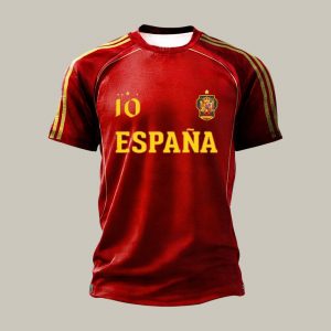 World Cup 2026 Spain T-Shirt Fan Zone Apparel Gift For Mom - GowGowStore