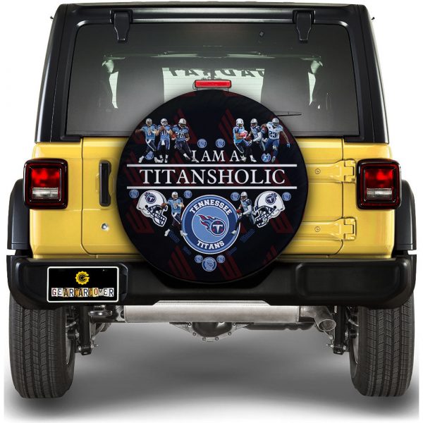 Tennessee Titans Spare Tire Cover Custom For Holic Fans